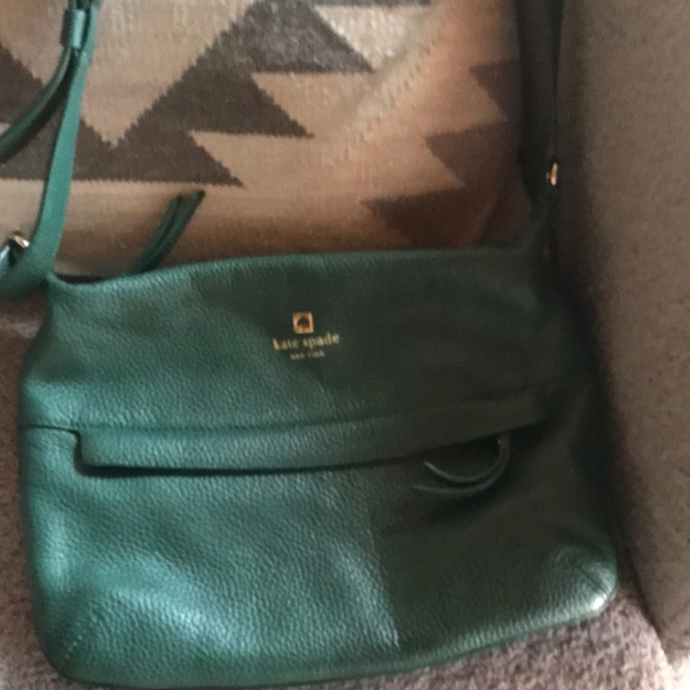 Kate Spade Green Leather Bag